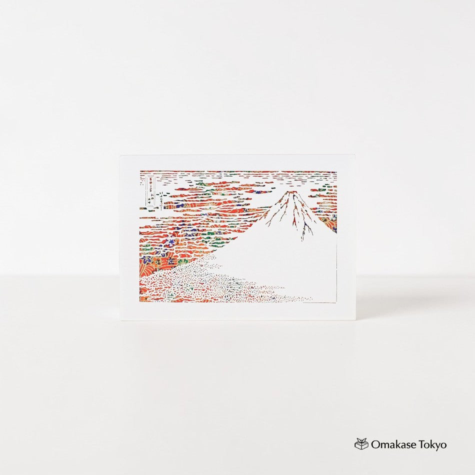 Mt. Fuji Washi Message Card Set