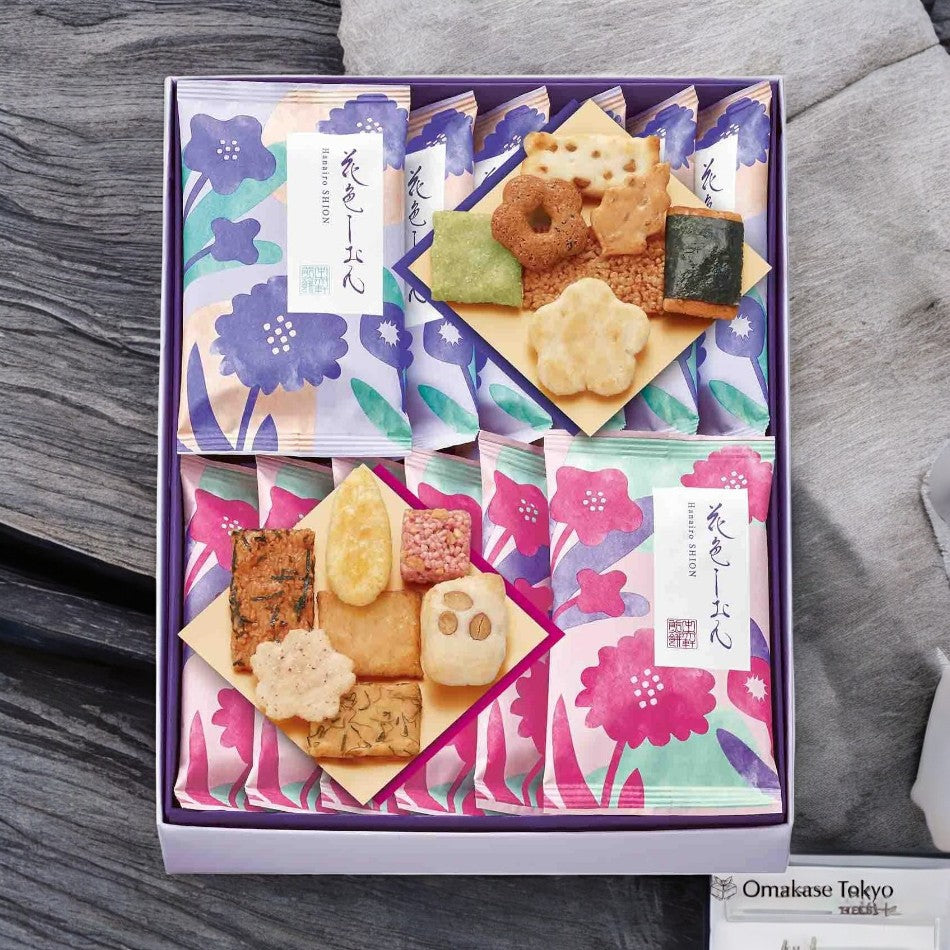 Chuoken Hanairo Shion Rice Cracker Assortment