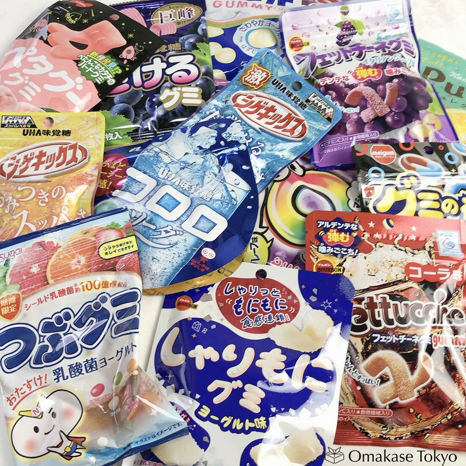 15种日本风情软糖拼盘