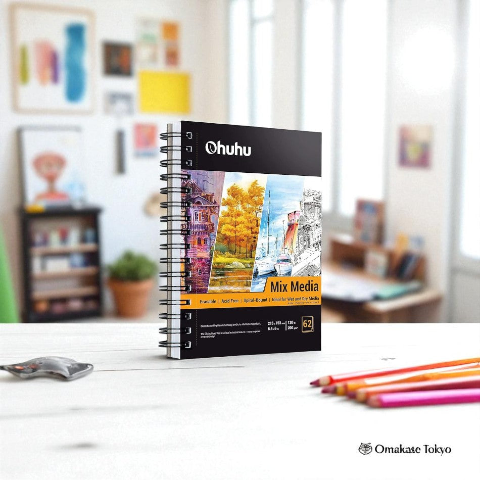 Ohuhu Watercolor Sketchbook 124 Pages