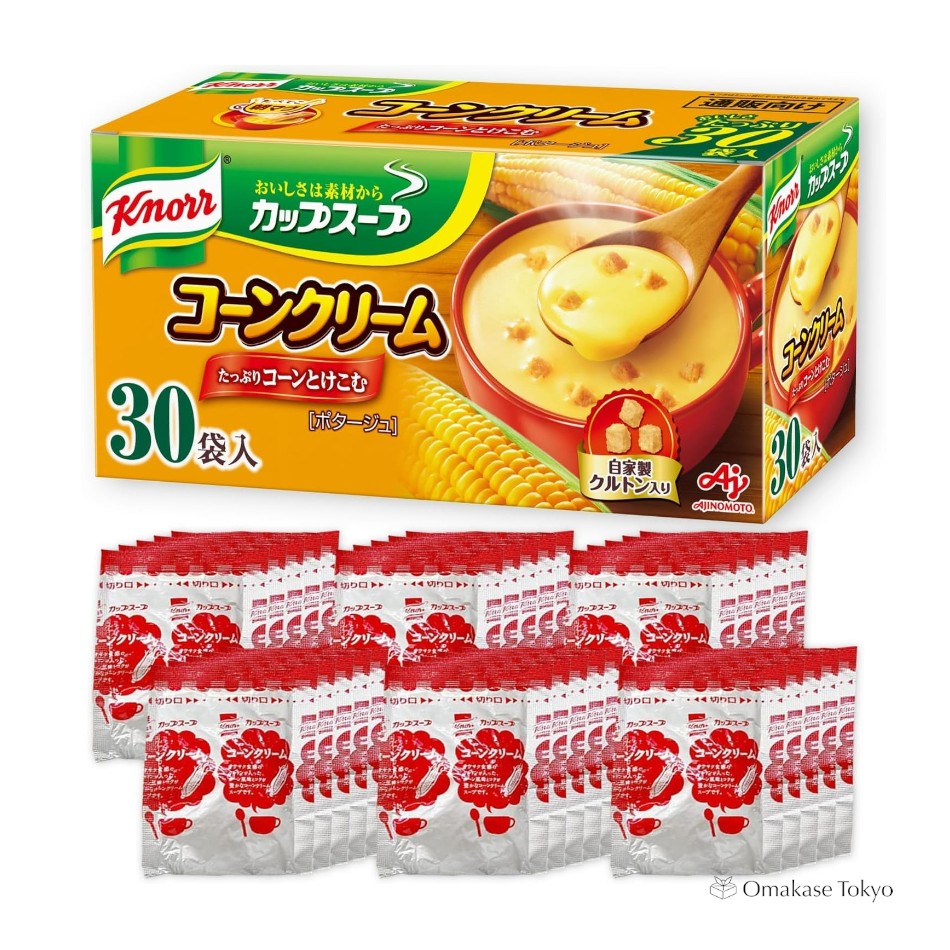 Knorr Corn Cream Potage Soup Instant Vegetable 30pack