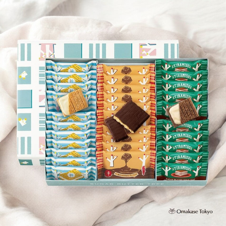 Sugar Butter Sand Tree Assorted Box