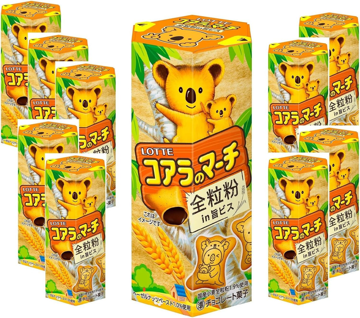 Lotte Koala March (Whole Grain Powder Umami)