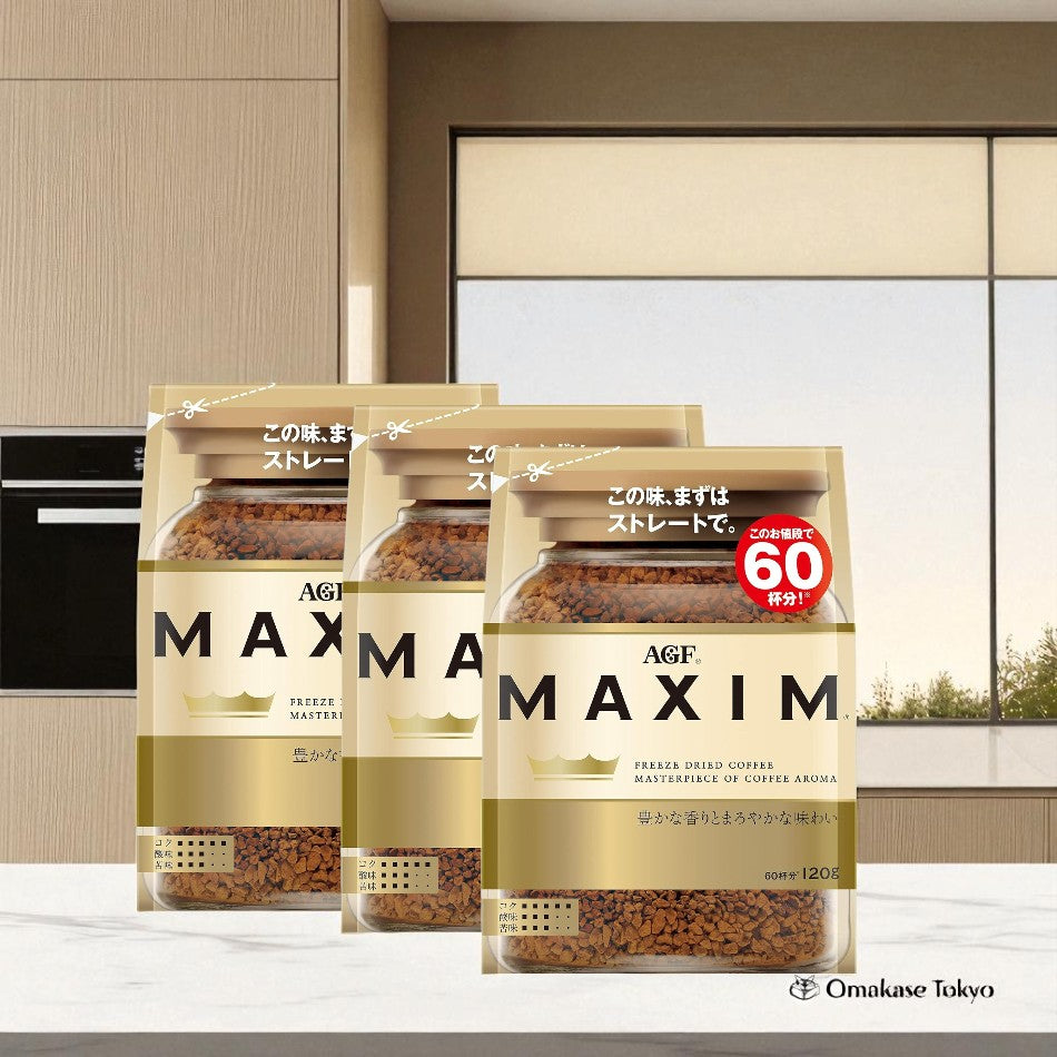 Maxim Freeze-Dried Instant Coffee - Pack(3bags)