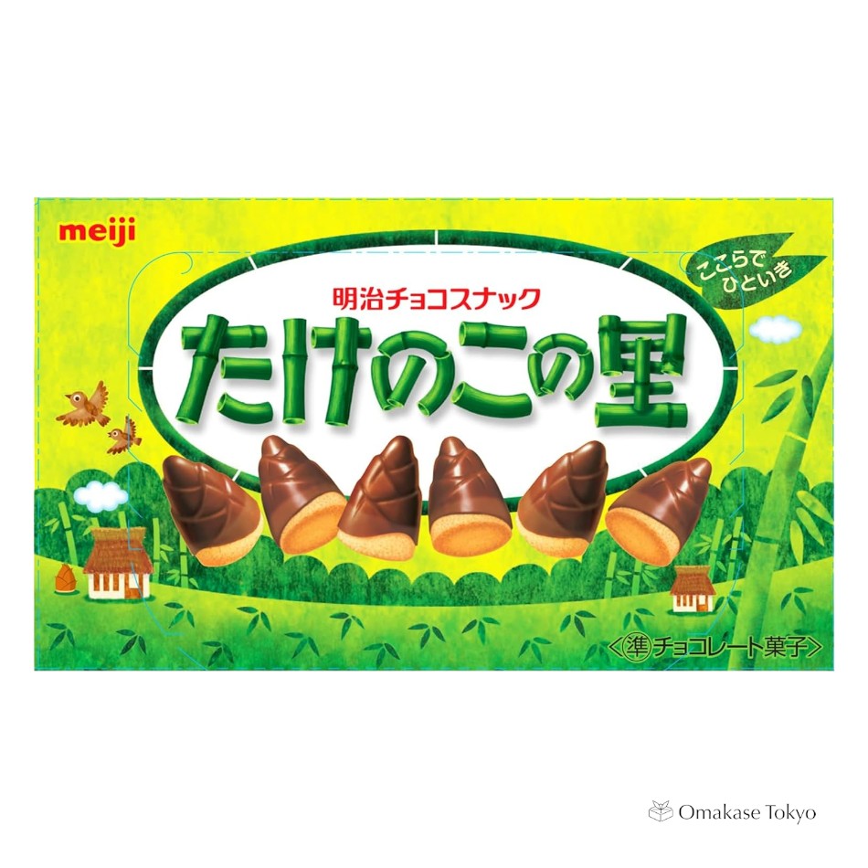 明治 Takenoko No Sato 竹巧克力 10 盒
