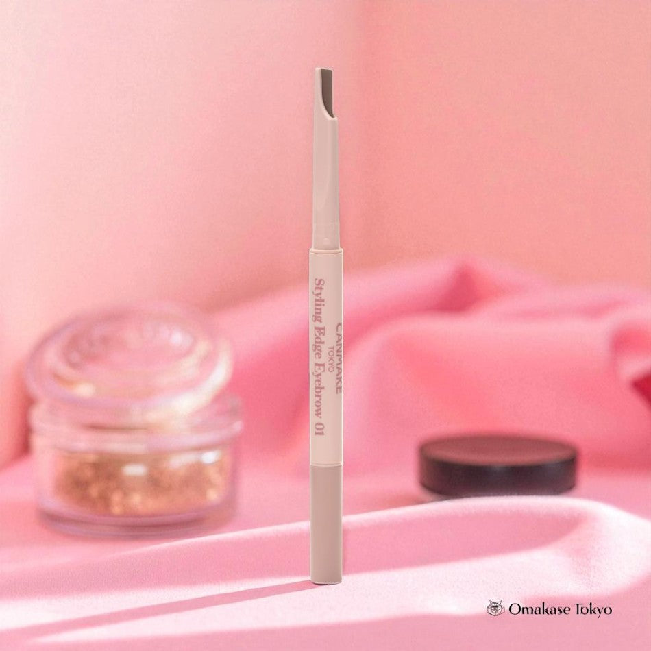 Canmake Styling Edge Eyebrow Pencil 01 Natural Brown