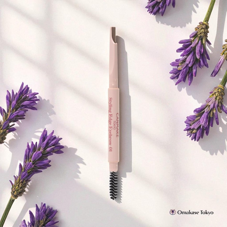 Canmake Styling Edge Eyebrow Pencil 01 Natural Brown