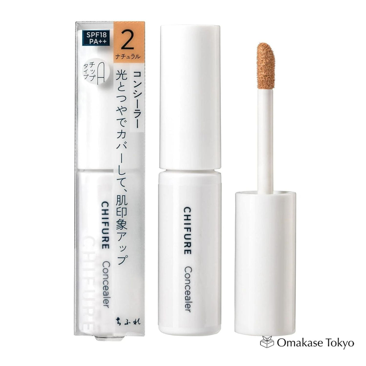 Chifure Natural Concealer Tip Type 6.0G Lightweight Coverage