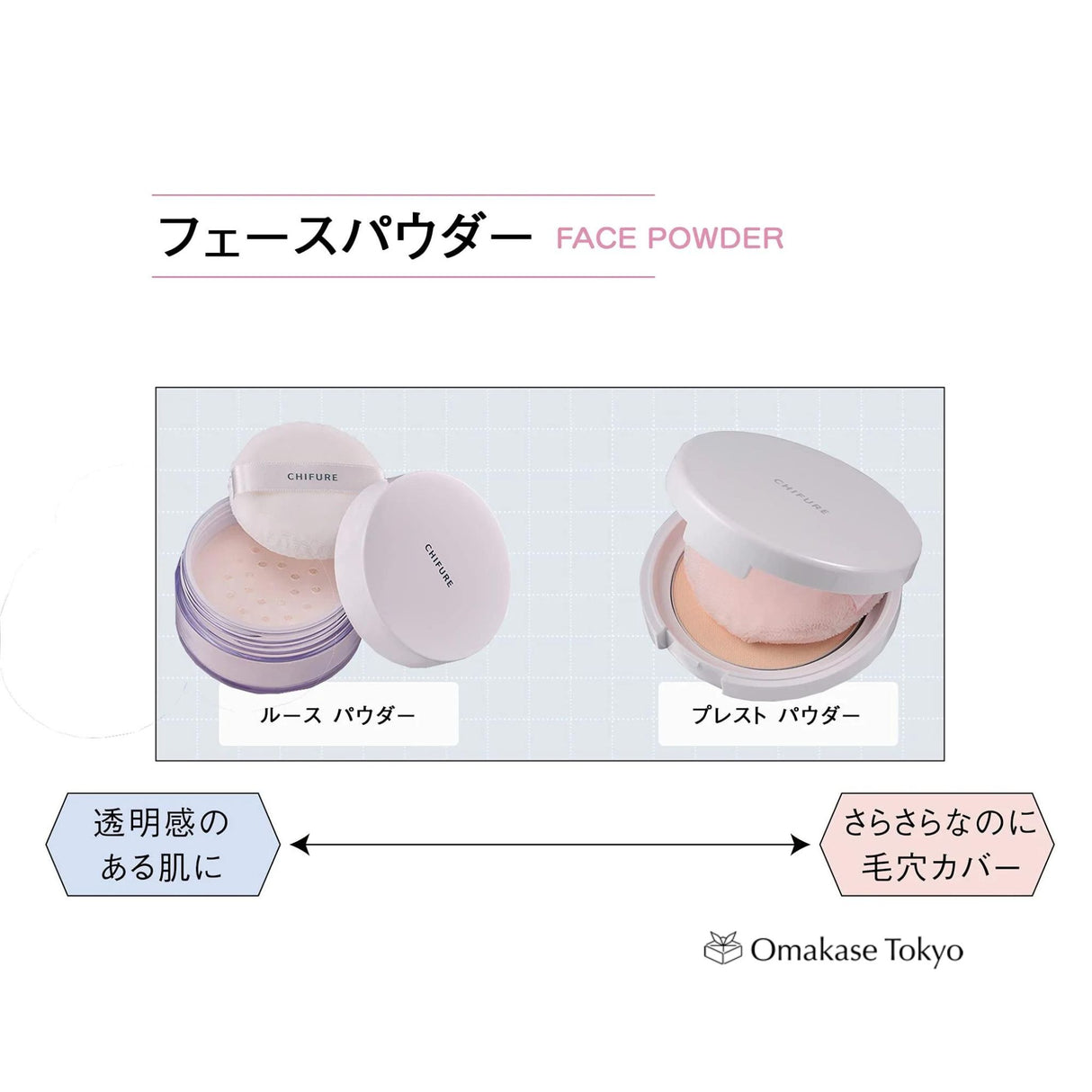 Chifure Pressed Powder Refill 1 Lucent 10G Lightweight Setting Powder