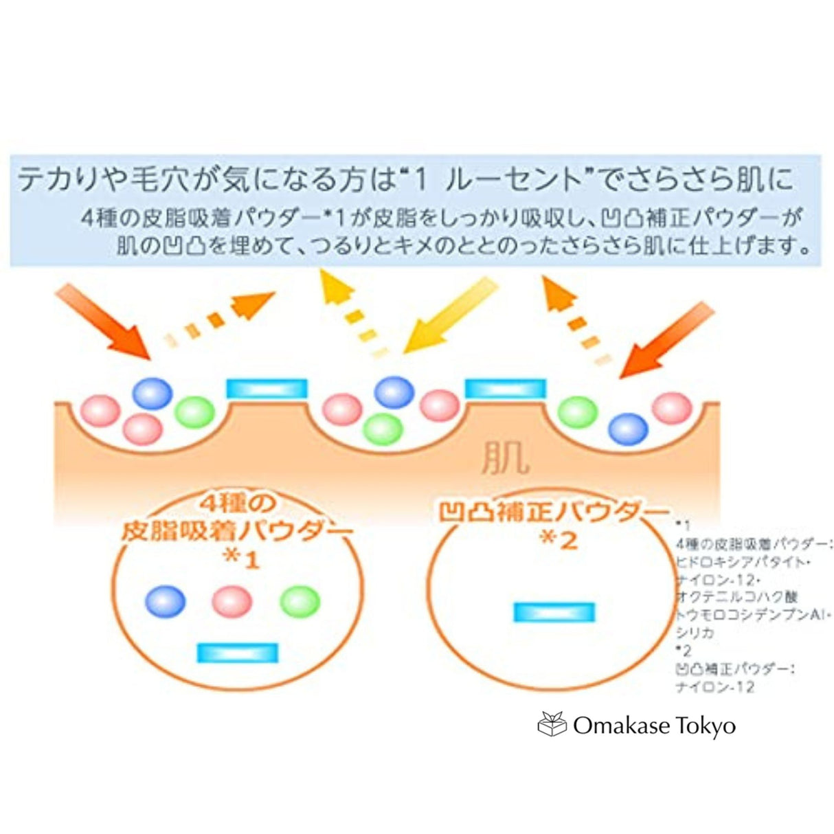 Chifure Pressed Powder Refill 1 Lucent 10G Lightweight Setting Powder
