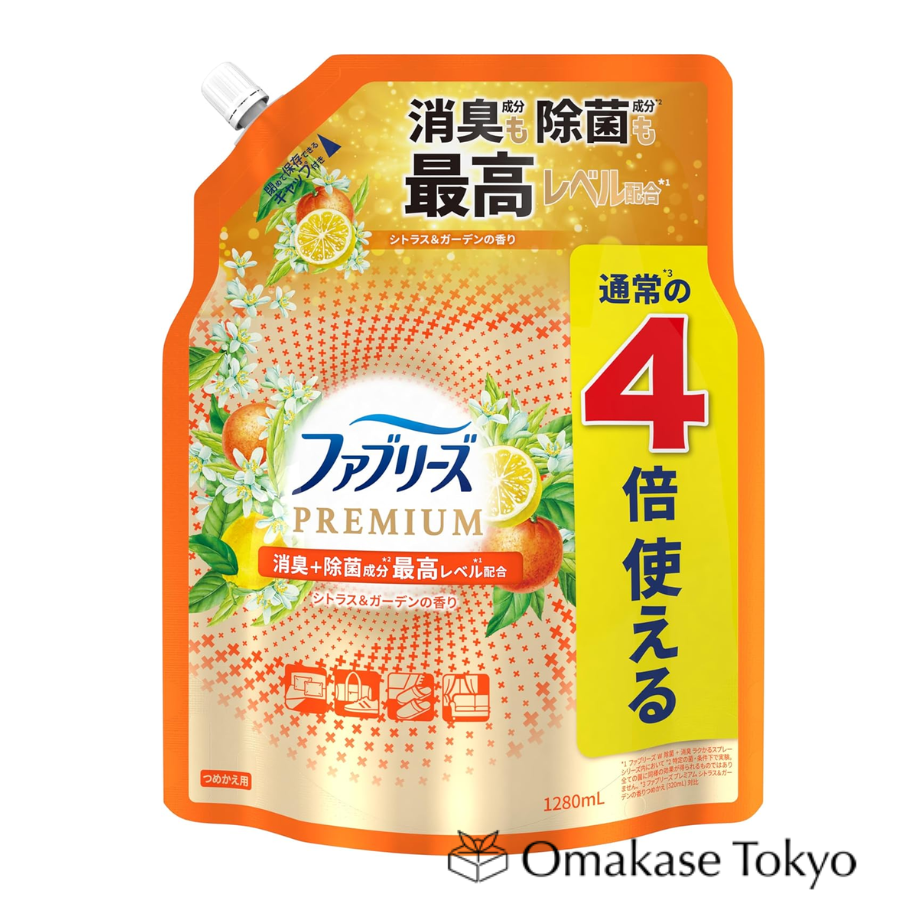 Febreze Fabric Freshener PREMIUM Citrus & Garden Refill 1280mL