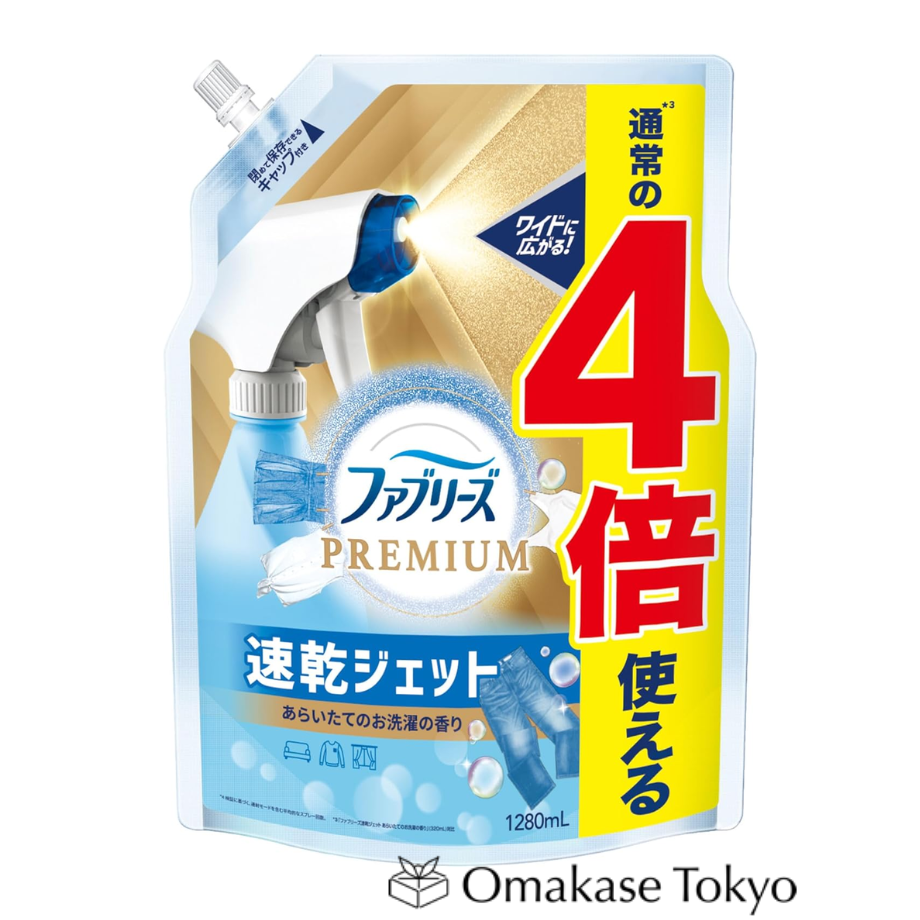 Febreze Fabric Freshener PREMIUM Fast-Drying New Laundry Scent Refill 1280mL