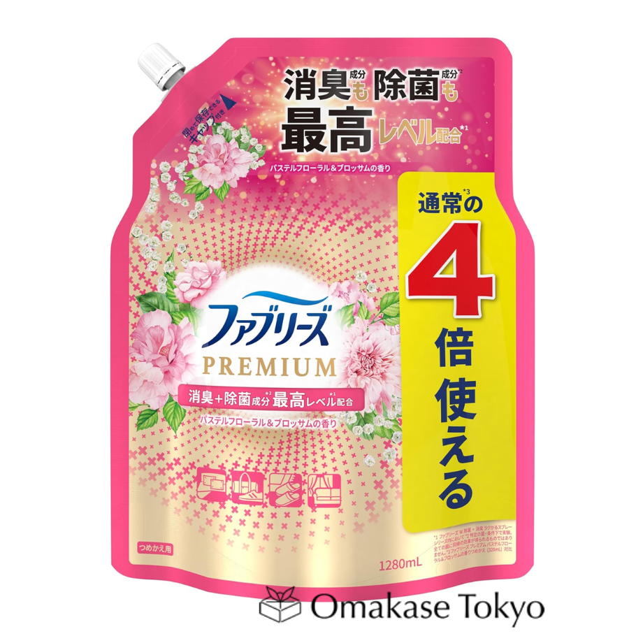 Febreze Fabric Freshener PREMIUM Pastel Floral & Blossom Refill 1280mL