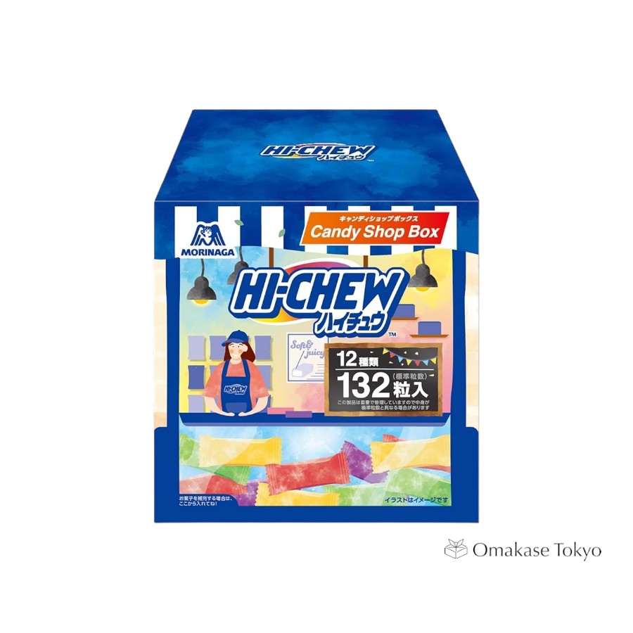 Morinaga Hi-Chew Candy Shop Box, 132 Pieces