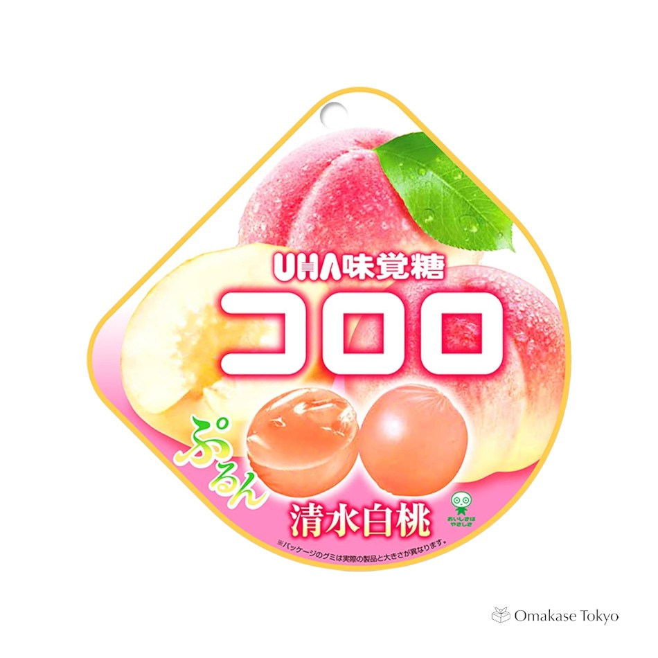UHA 味觉糖清水白桃 40g x 6 袋