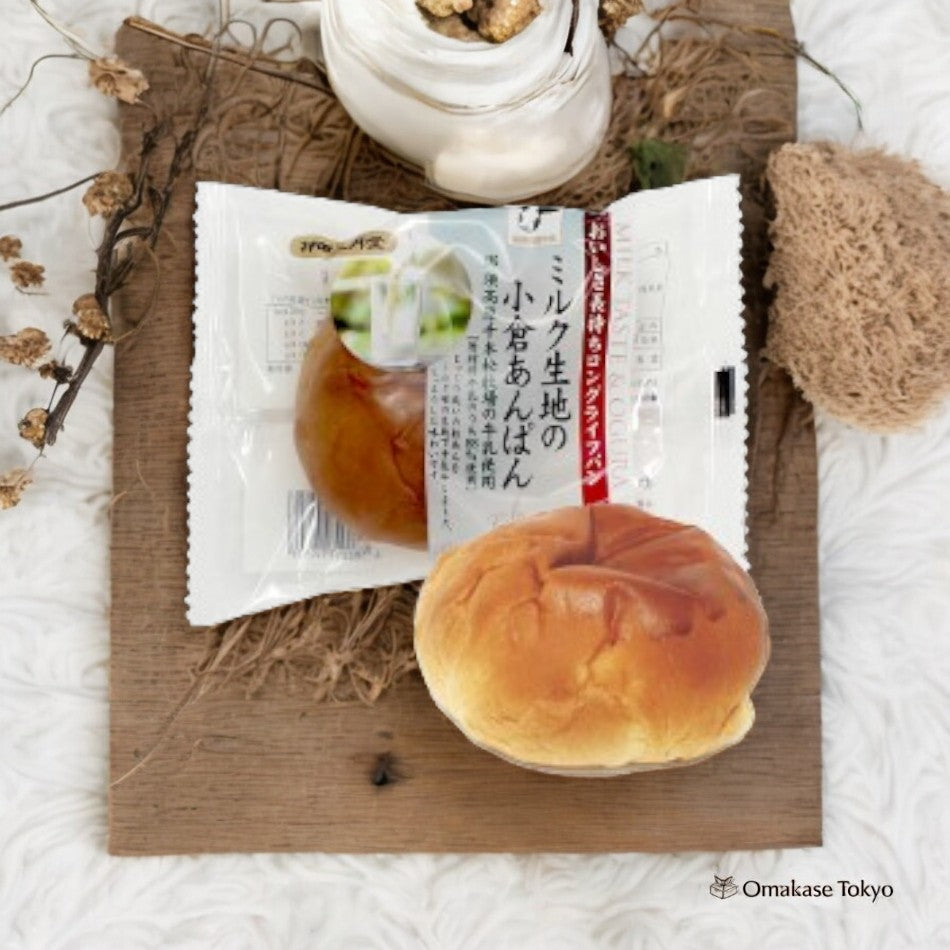 Kanda Satsukido Japanese Bread Milk Dough Red Bean Bun (12 Pieces)