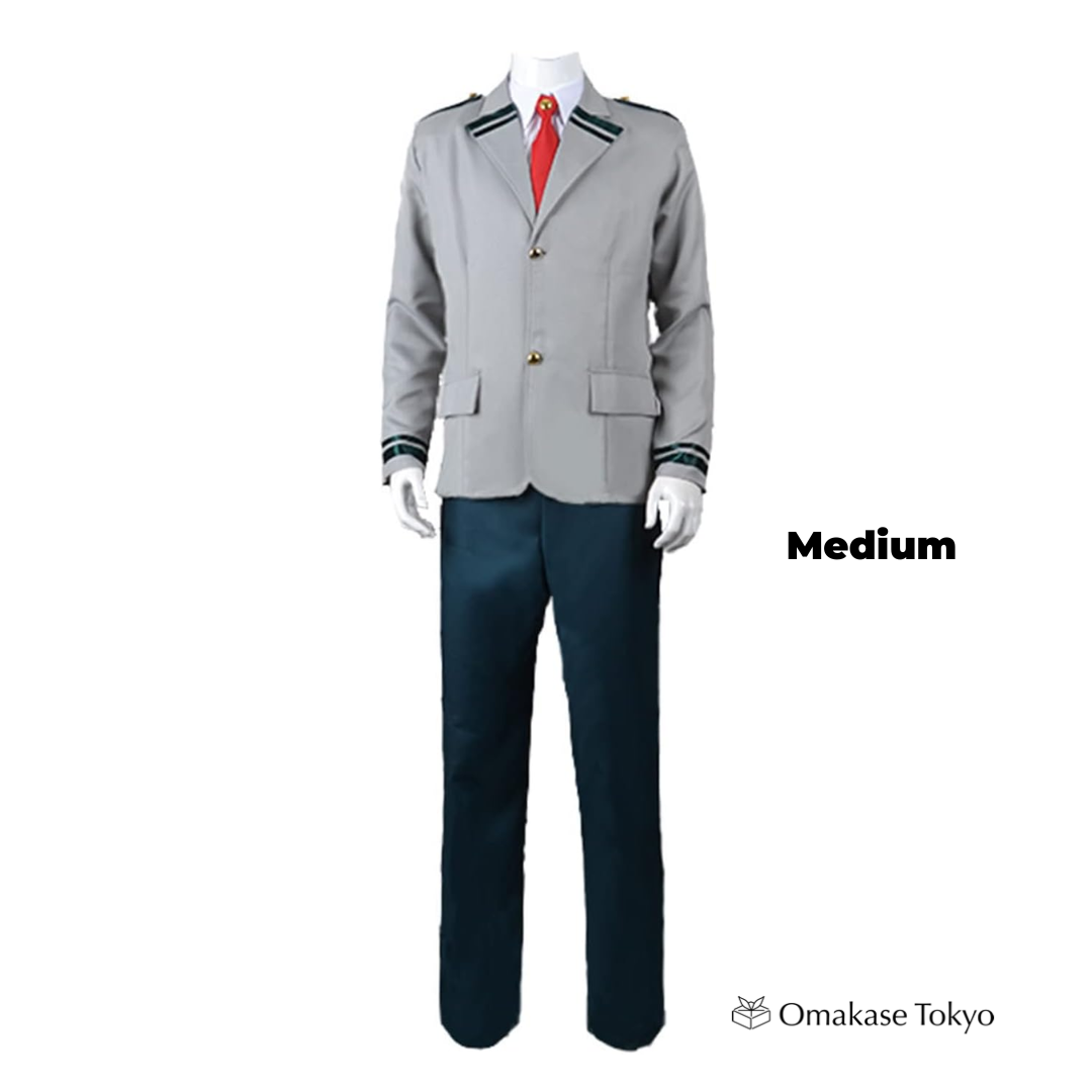 My Hero Academia Izuku Midoriya Cosplay Costume with Wig, U.A. HS Uniform Set