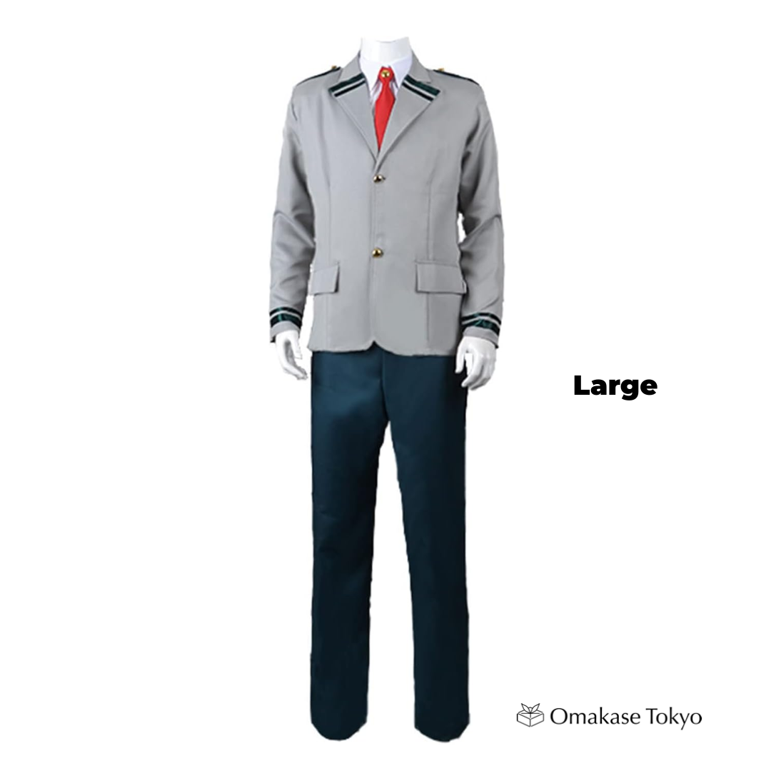 My Hero Academia Izuku Midoriya Cosplay Costume with Wig, U.A. HS Uniform Set