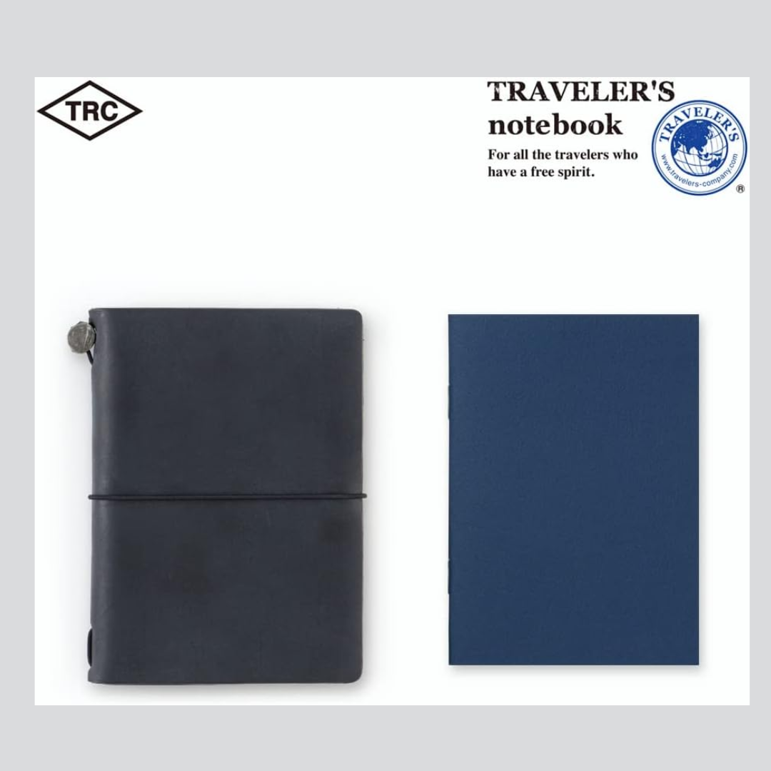 Traveler’s Notebook Passport Size Ruled Refill, Bundle of 3