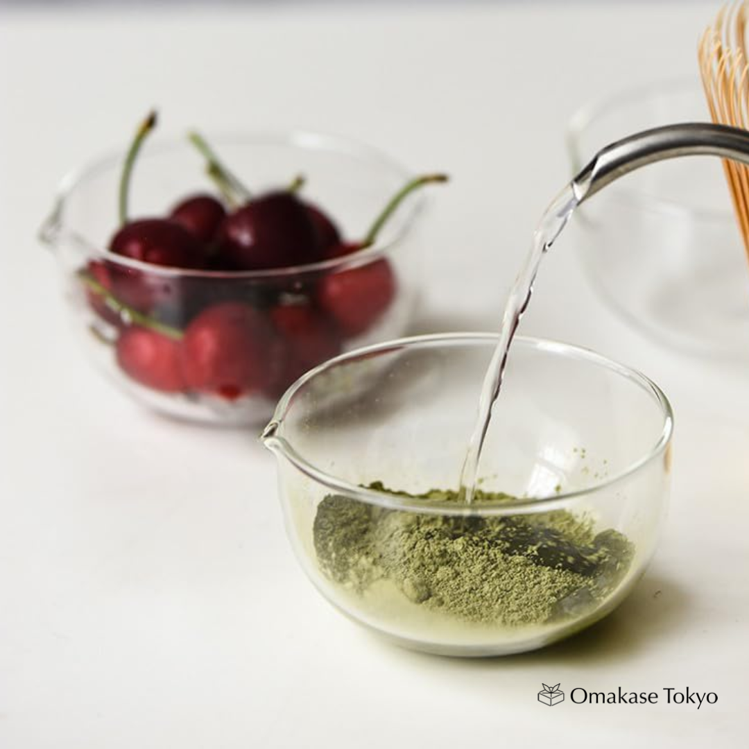 Clear Heat-Resistant Glass Matcha Bowl, 4.5 in, Tea Ceremony Bowl