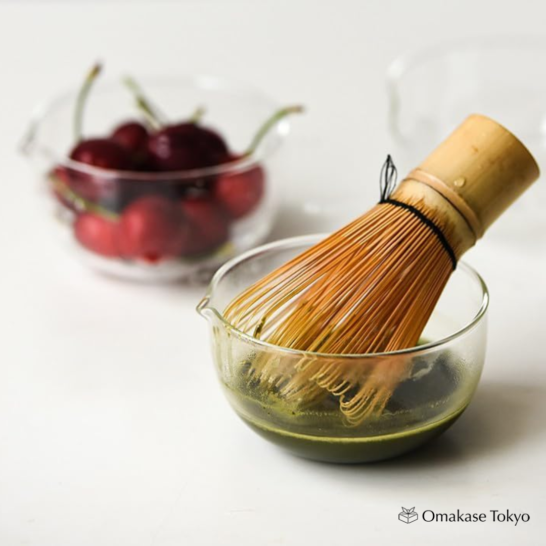 Clear Heat-Resistant Glass Matcha Bowl, 4.5 in, Tea Ceremony Bowl