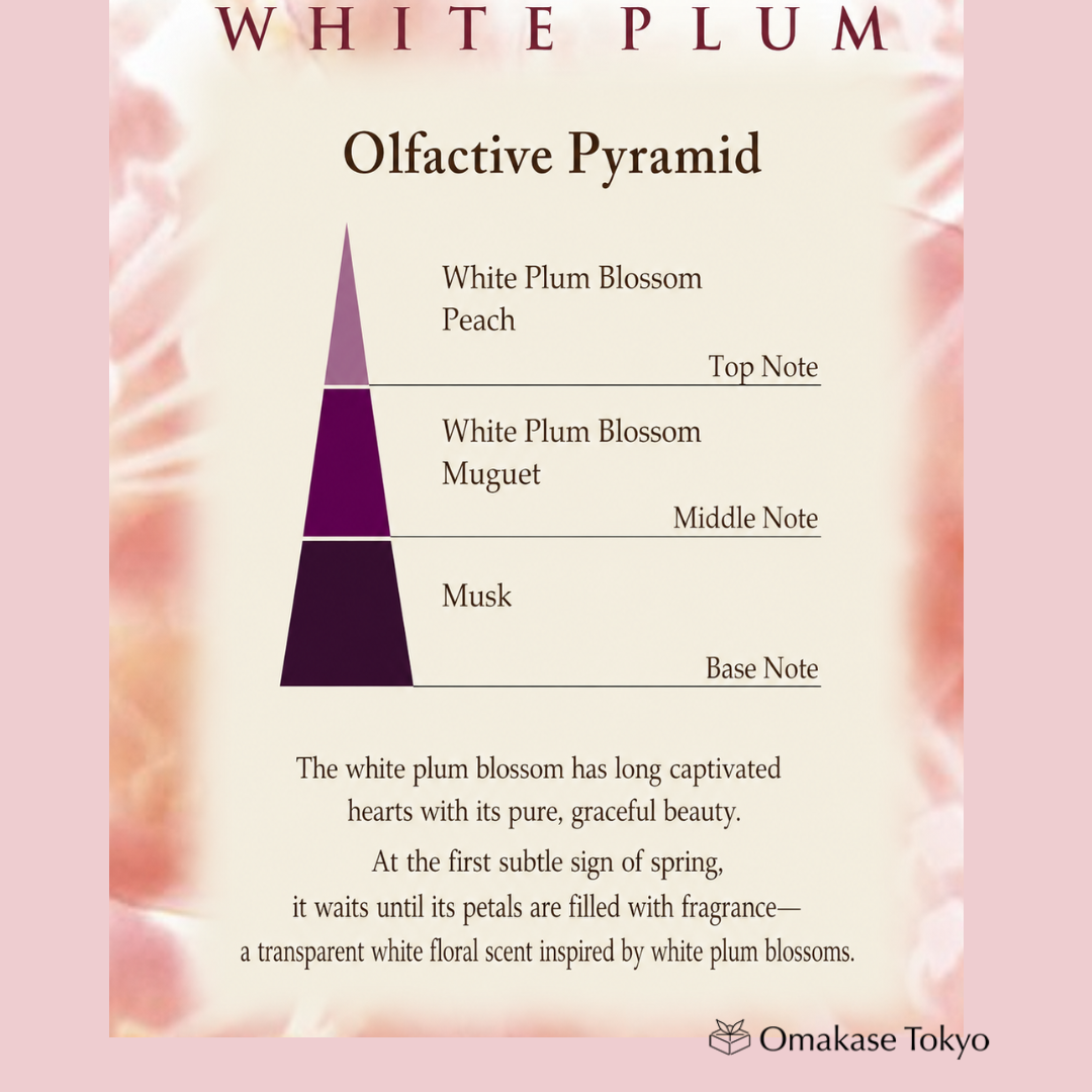 Nippon Kodo Flower Style White Plum Incense Sticks