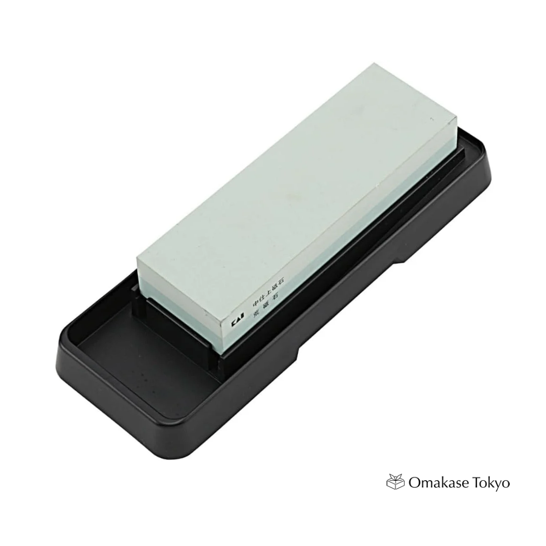 Japanese Whetstone Sharp Pebble – KAI Combination Whetstone Set #400 / #1000 AP-0305