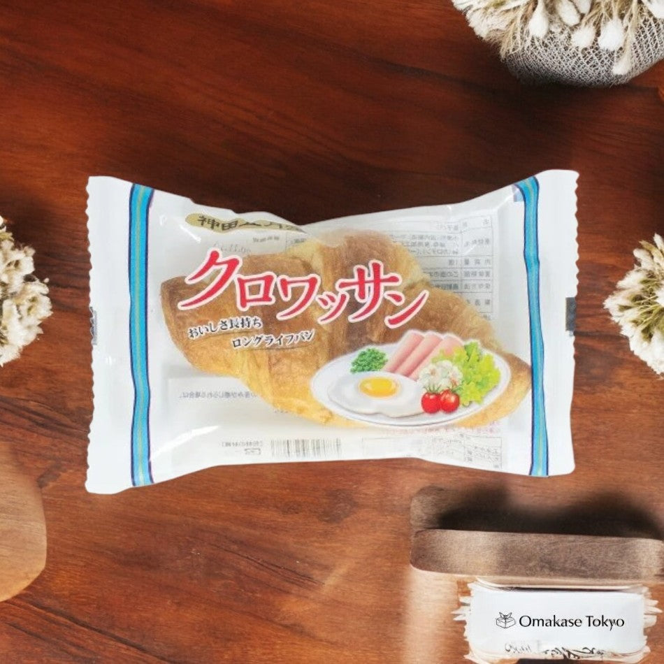 Kanda Satsukido Japanese Bread Plain Croissant (12 Pieces)