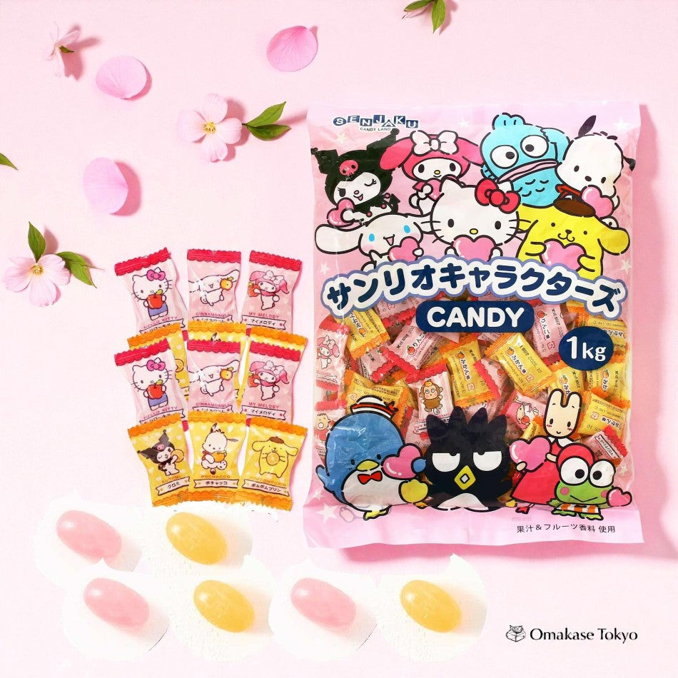 Sac de bonbons personnages Sanrio – 1 kg (2,2 lb)