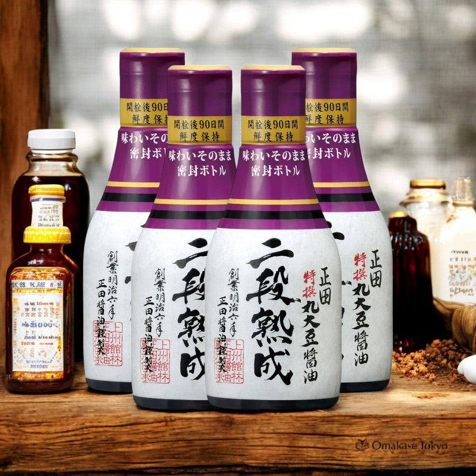 Shoda Premium Whole Soybean Double-Aged Soy Sauce
