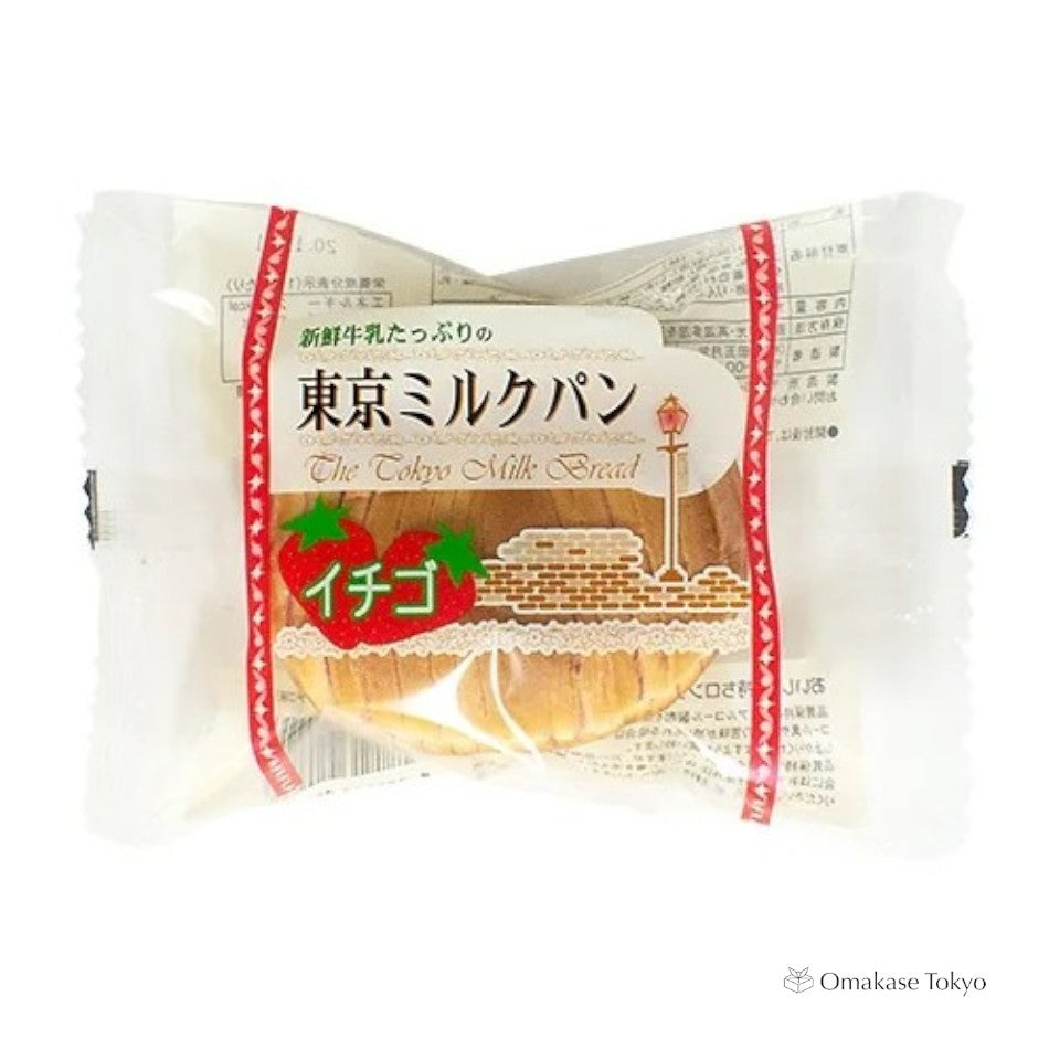 Kanda Satsukido Tokyo Milk Bread Strawberry Flavor (12 Pieces)