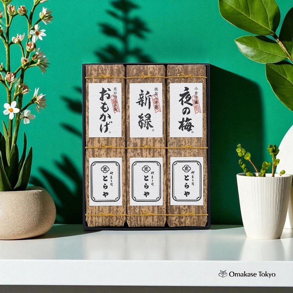 Toraya Bamboo Wrapped Yokan – Pack of 3