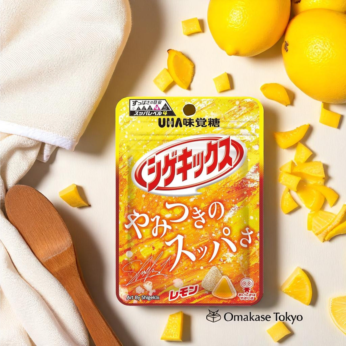 UHA Mikakuto Shigekix Lemon Gummy