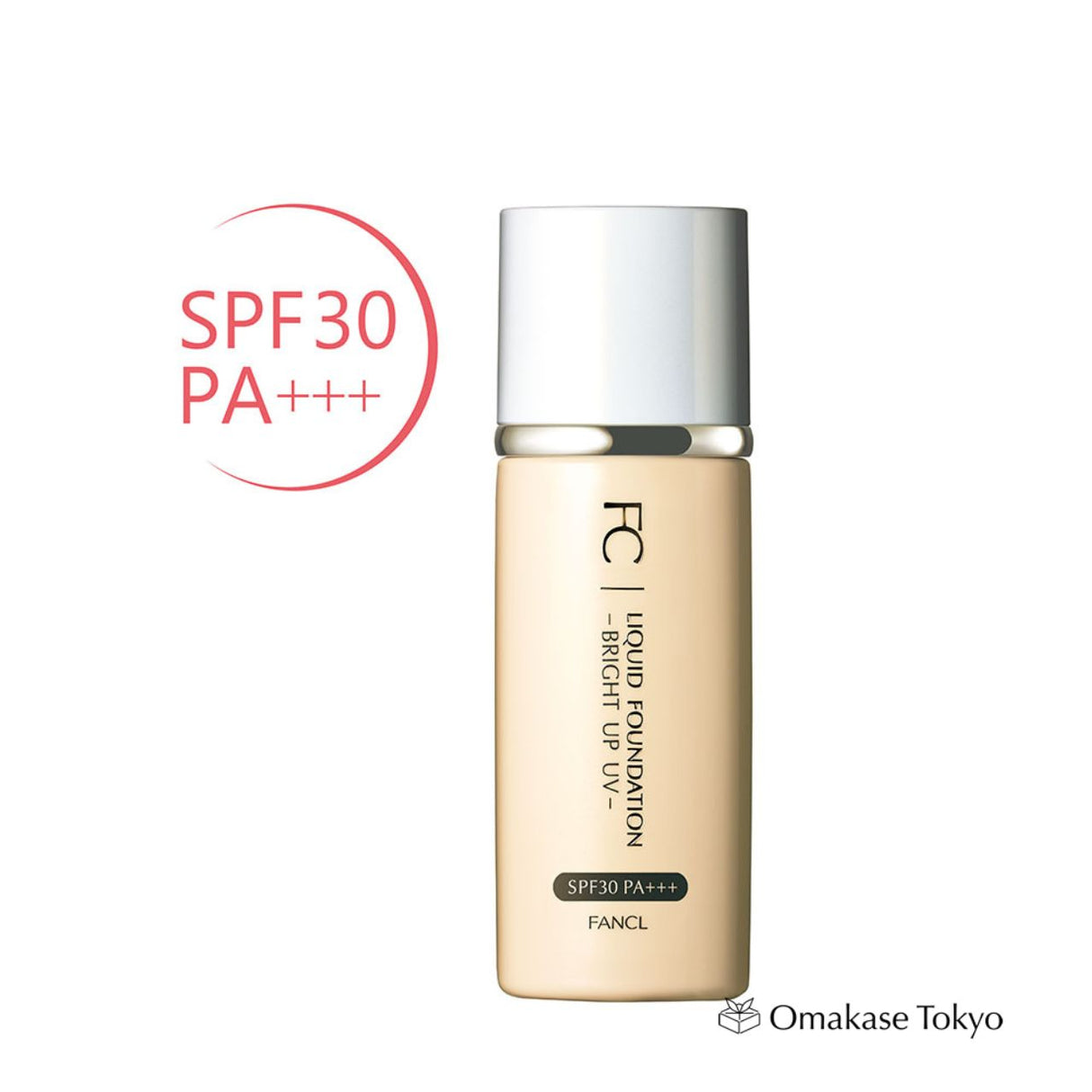 FANCL Fond de Teint Liquide Bright Up UV 01