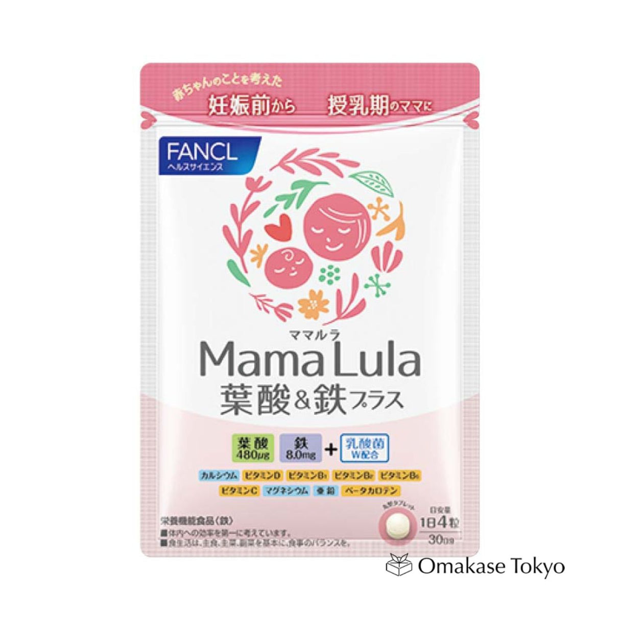 FANCL Mama Lula Folate & Iron Plus