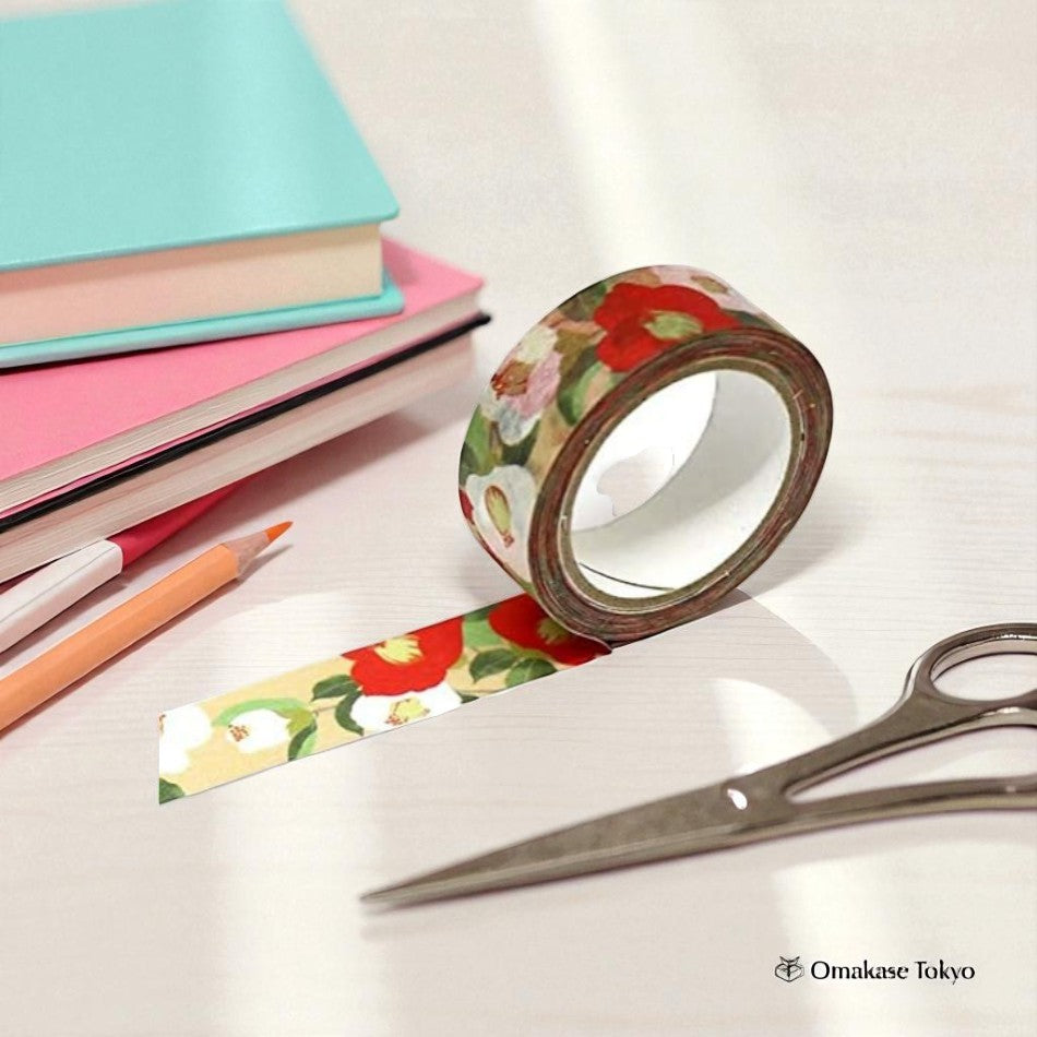 Masking Tape Japonais Washi Camélia