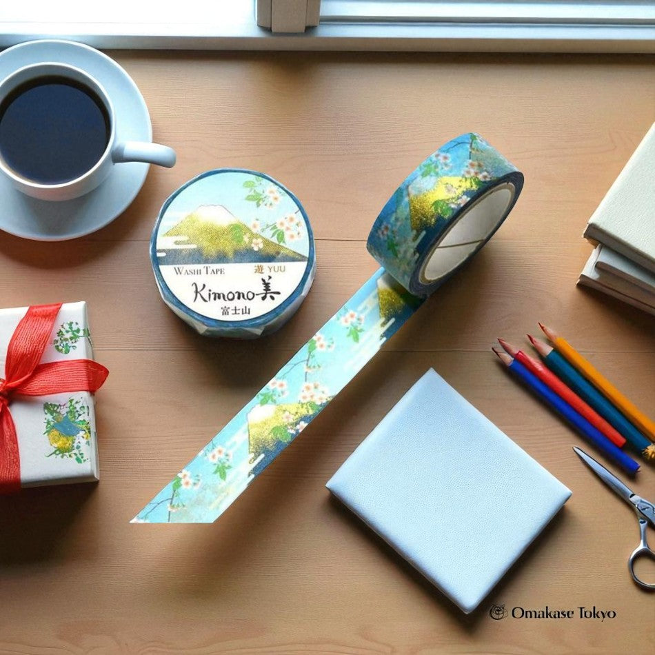 Ruban de masquage japonais Washi Mont Fuji