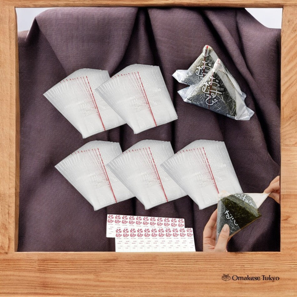 Onigiri Rice Ball Plastic Wrapper Convenience Store Style