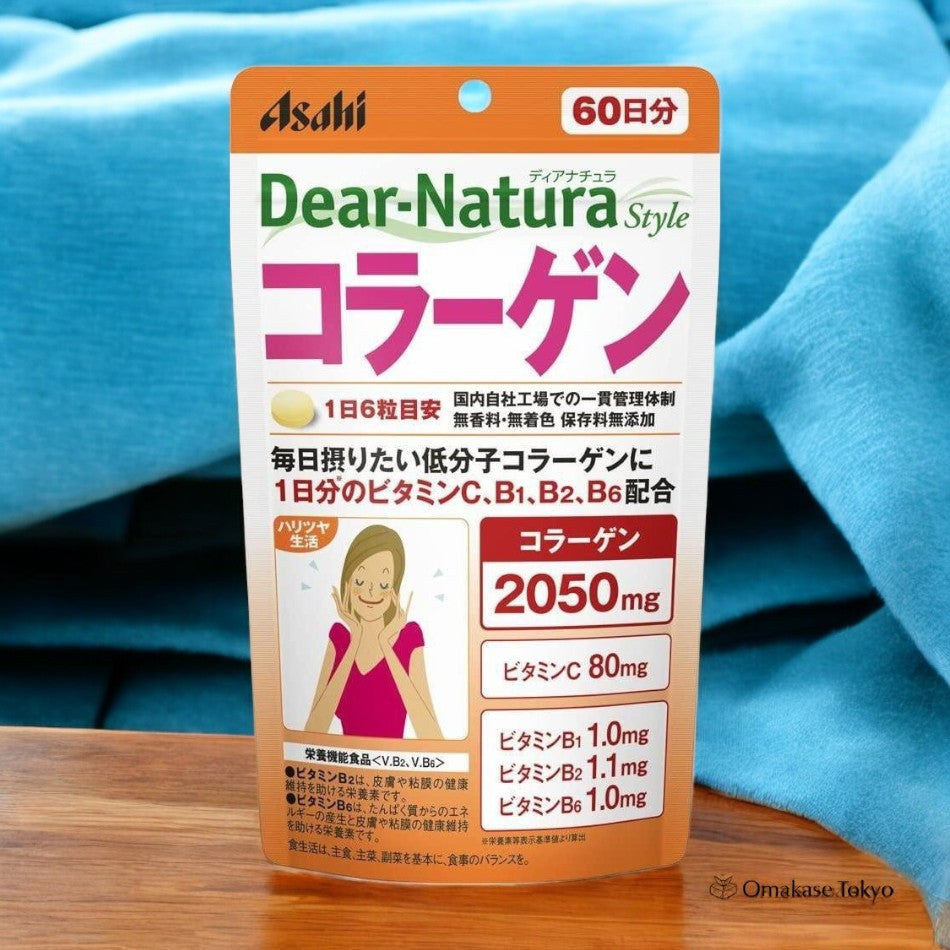 Asahi Dear Natura Complexe de Collagène 360 Comprimés pendant 60 Jours