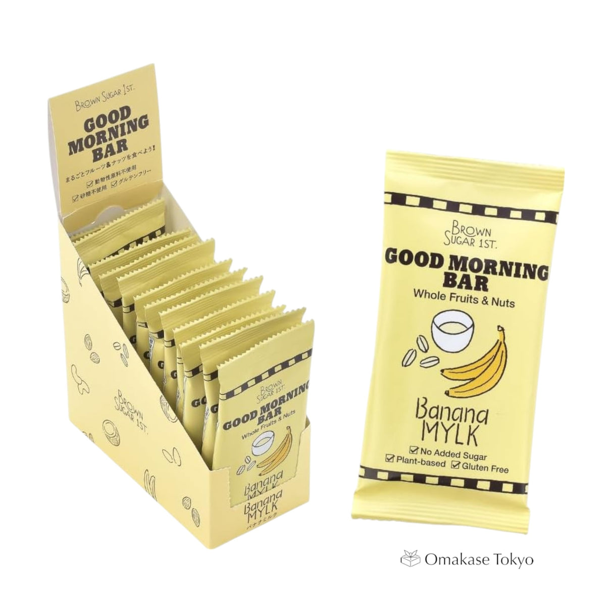Brown Sugar 1st Good Morning Bar Banane Mylk