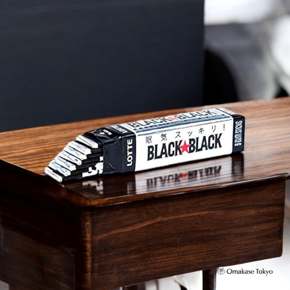 Lotte black black gum 9pc