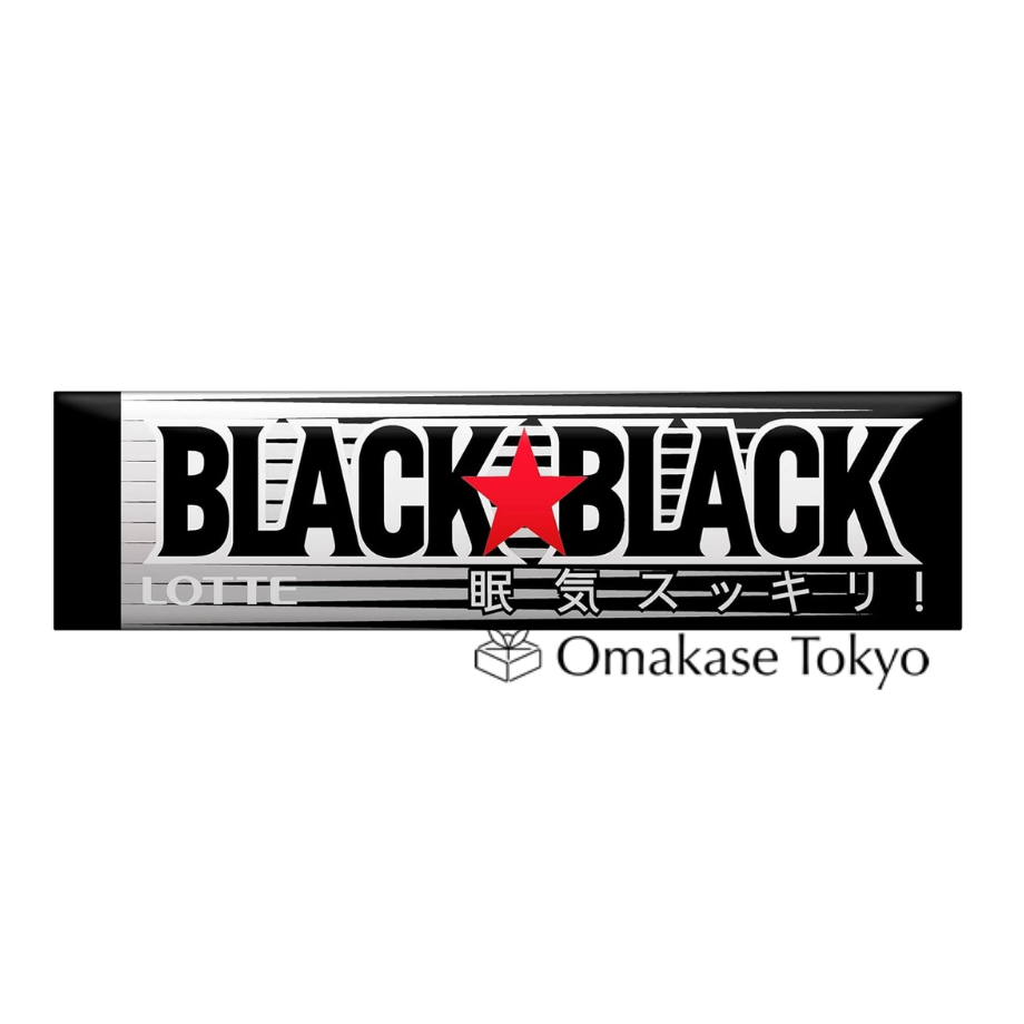 Lotte black black gum 9pc