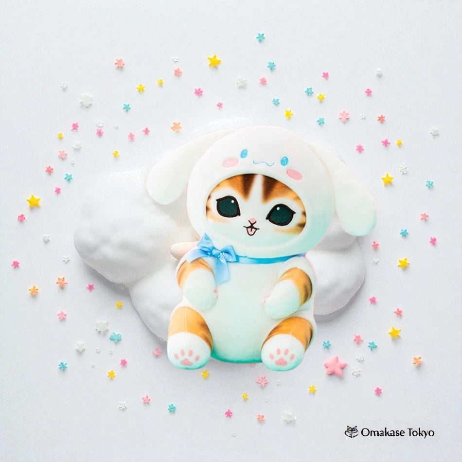 Nyanko Collaboration Grande mascotte en peluche-Cinnamo Nyan