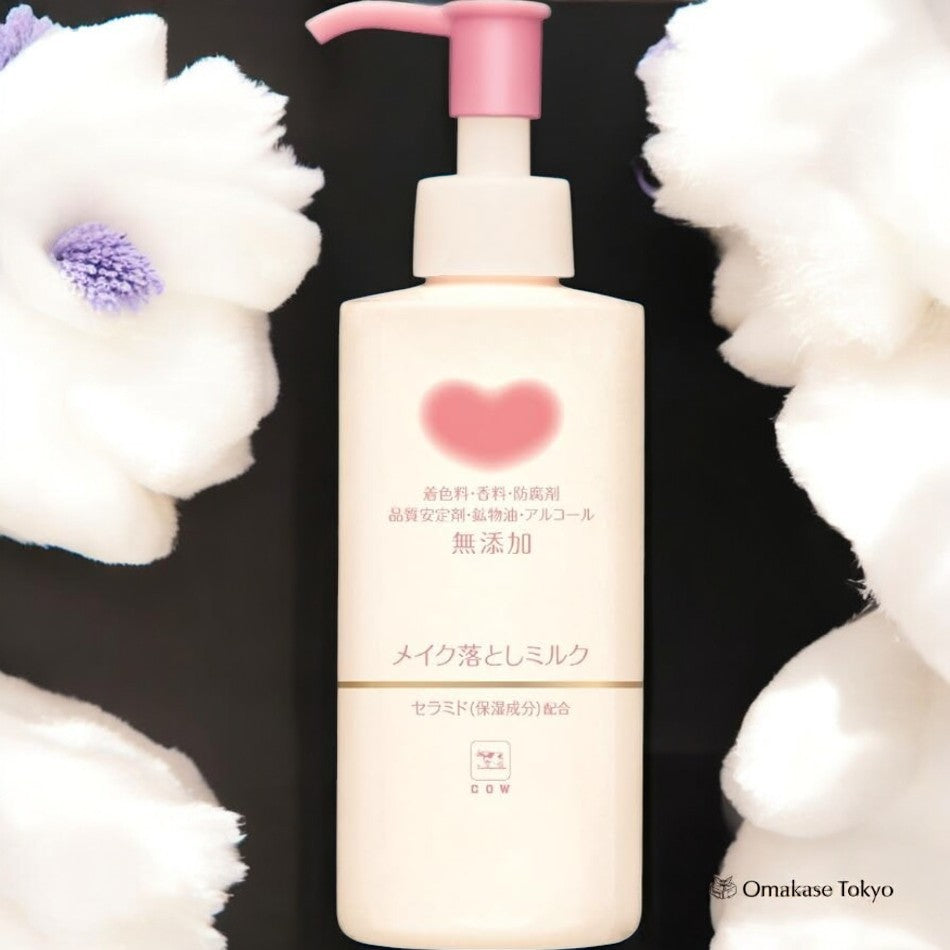 Cow Brand Additive-Free Cleansing Milk with Pump 150ml