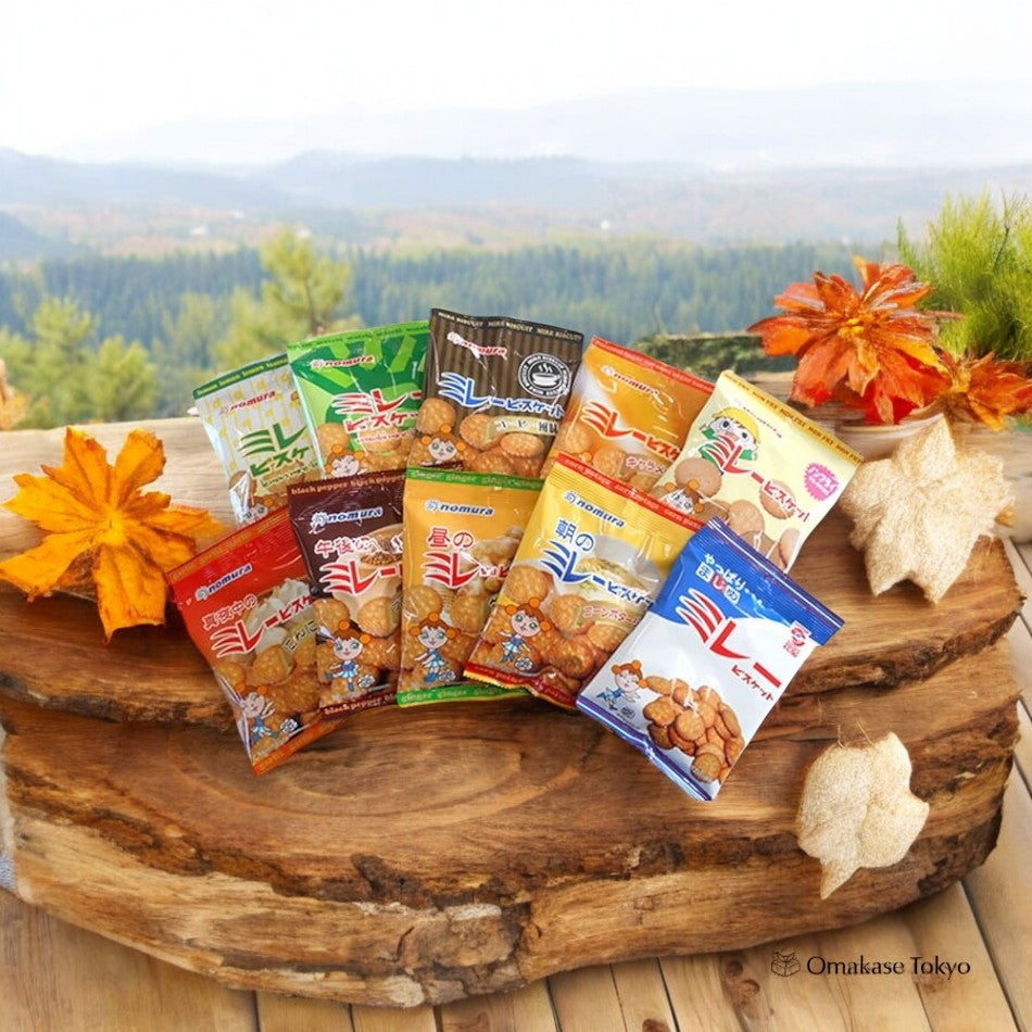 Assortiment de biscuits au millet