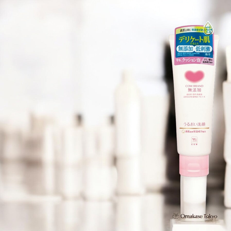 Cow Brand Additive-Free Moisturizing Face Wash 110g