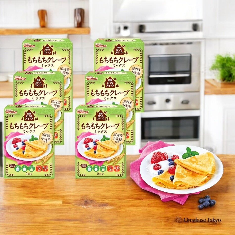 Nissin Welna Sticky Crepe Mix 6 Boxes
