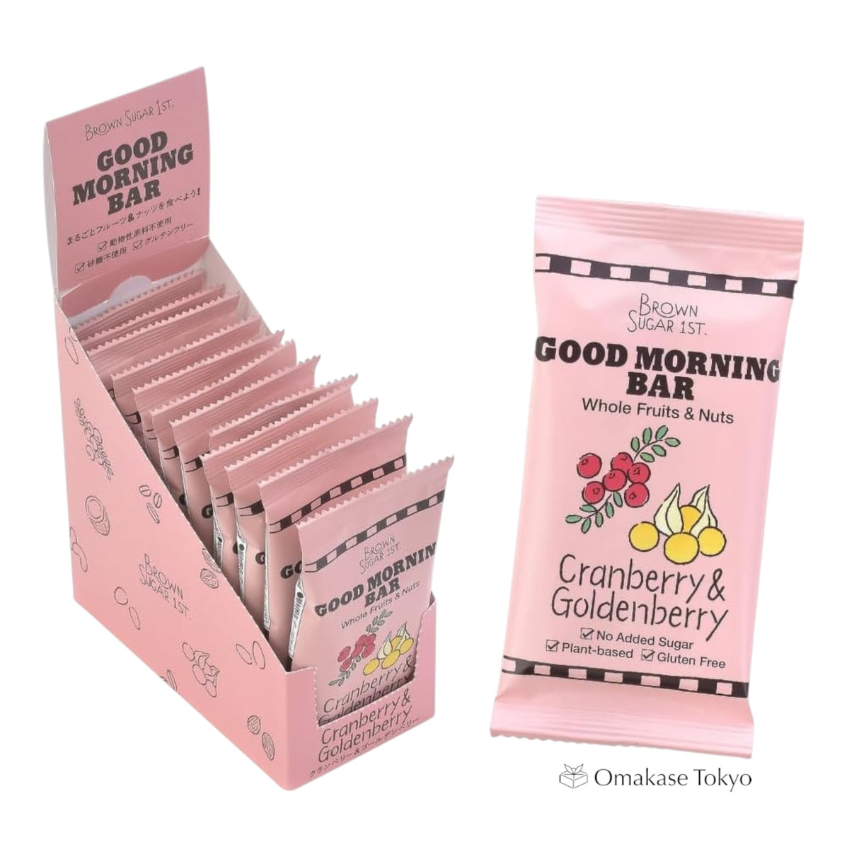 Brown Sugar 1st Good Morning Bar Cranberry & Goldenberry