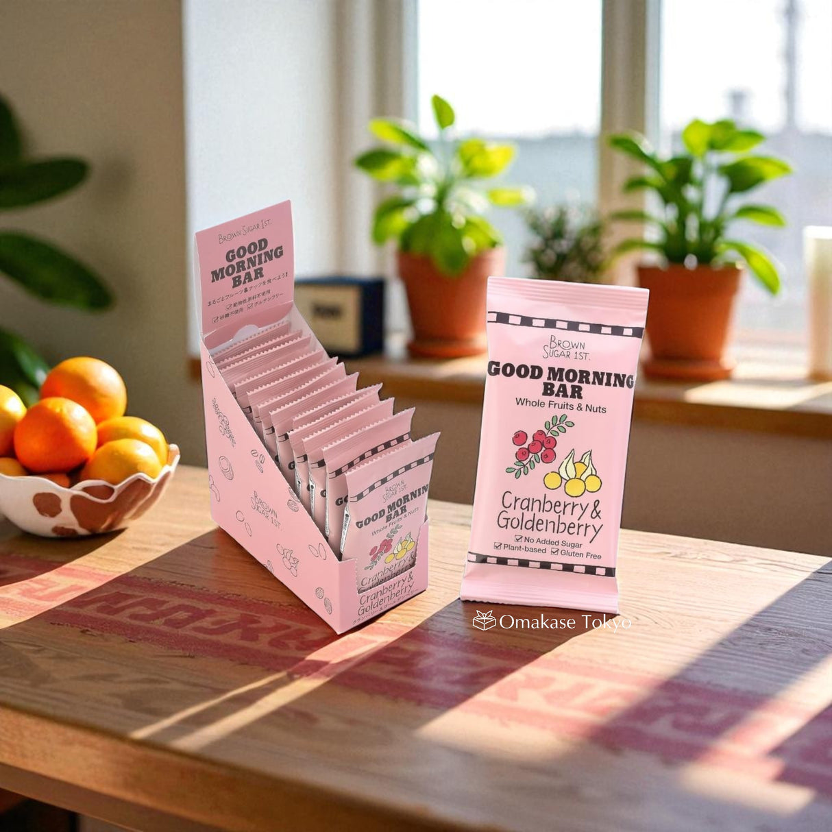 Brown Sugar 1st Good Morning Bar Cranberry & Goldenberry