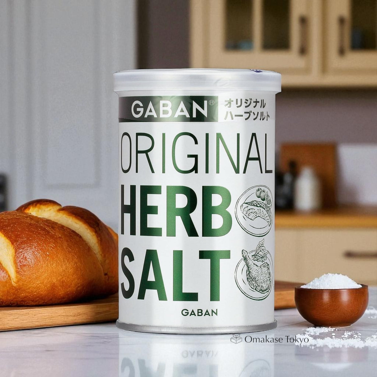 Original Herb Salt French Rock Salt with Select Herbs Blend 60g